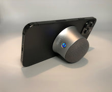 Load image into Gallery viewer, Available on Amazon Silver Magnetic Liddle Speaker
