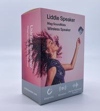 Load image into Gallery viewer, Available on Amazon Silver Magnetic Liddle Speaker
